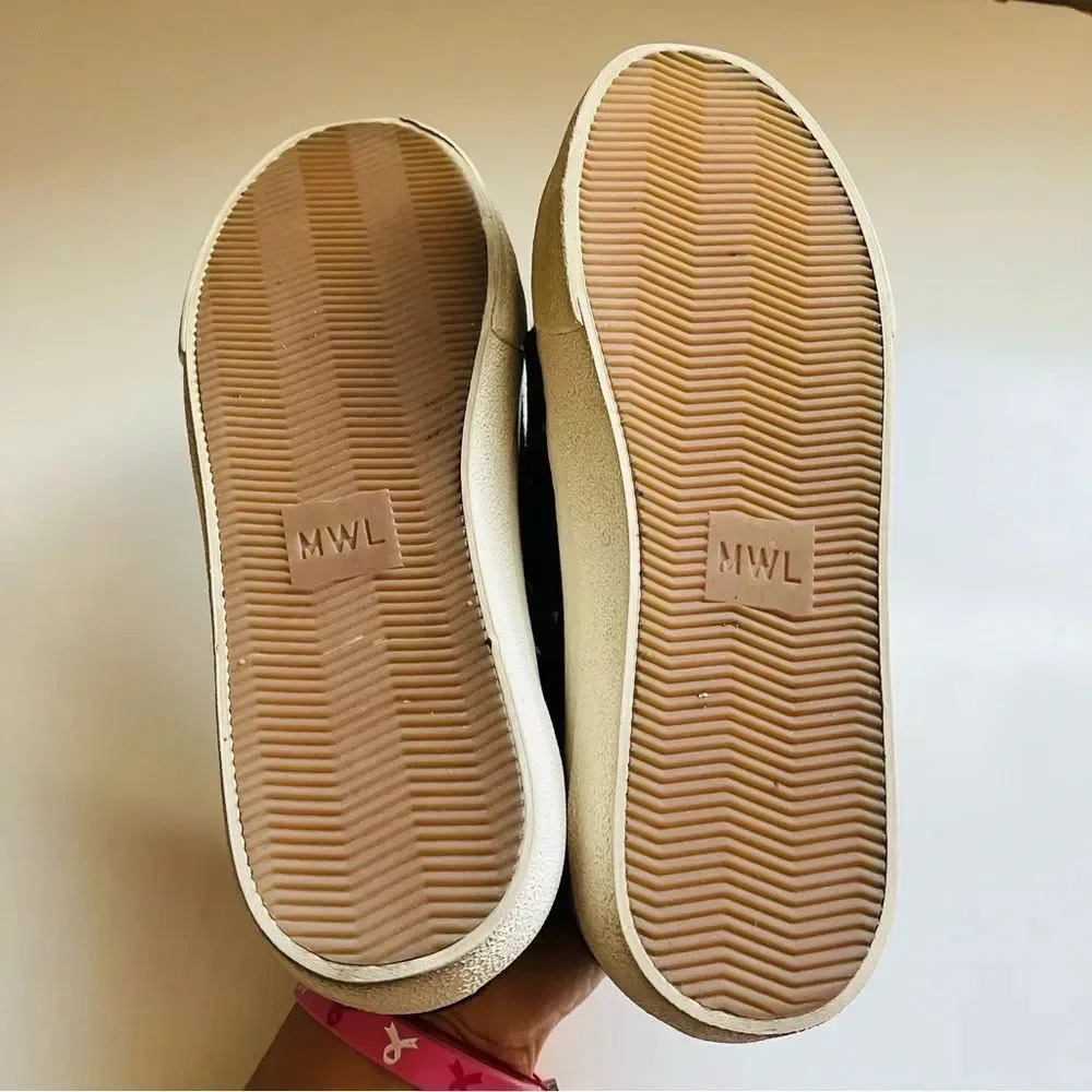 Madewell Sidewalk Low-Top Sneakers in Painted Leopard Colorblock Calf Hair - Picture 10 of 10